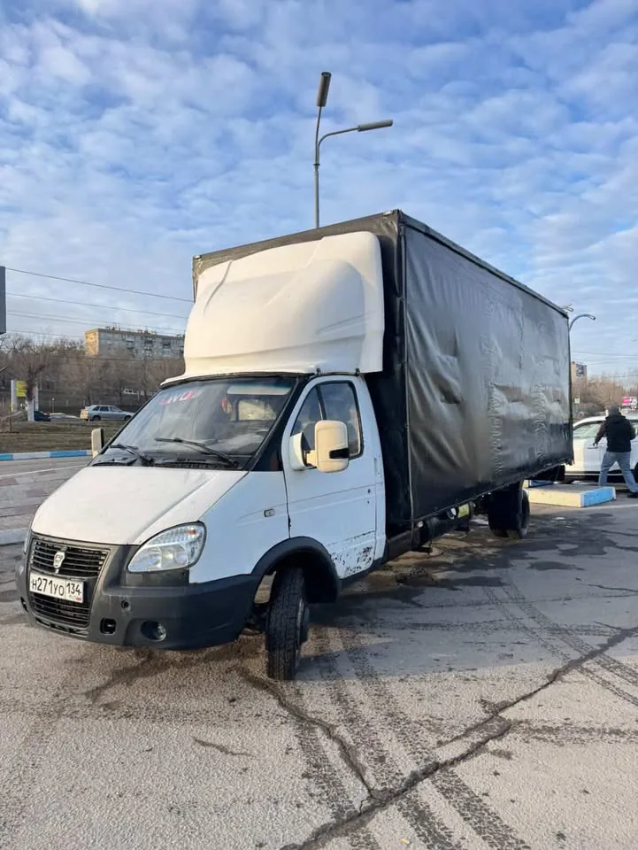 ГАЗель с тентом — исходная фотография выкупленного автомобиля