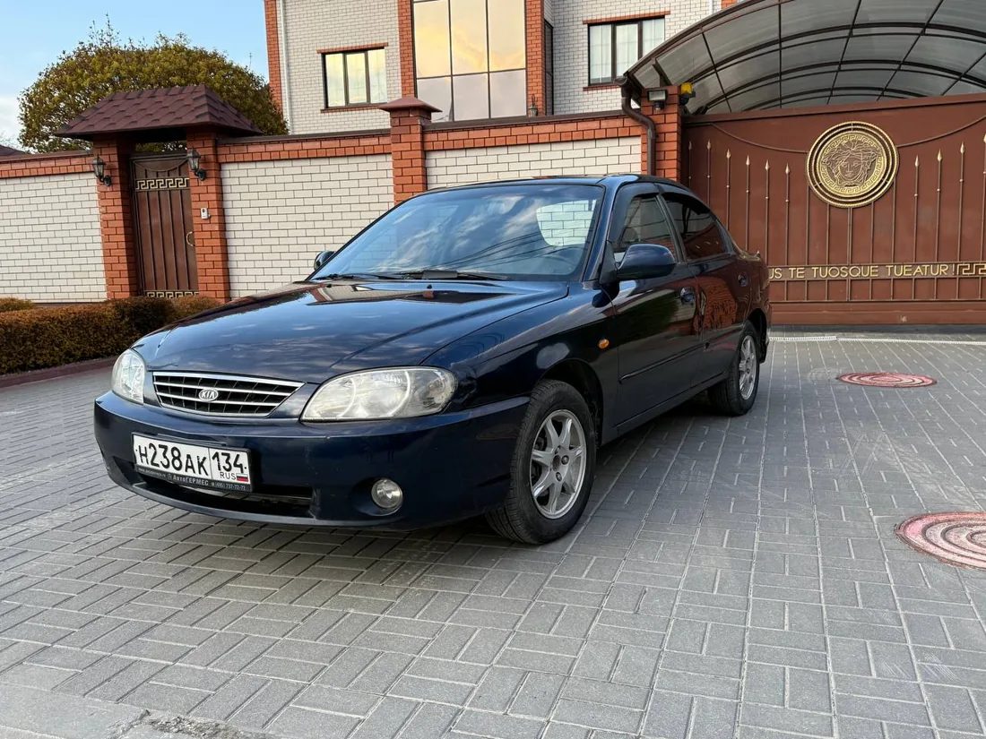 Kia Spectra — исходная фотография выкупленного автомобиля
