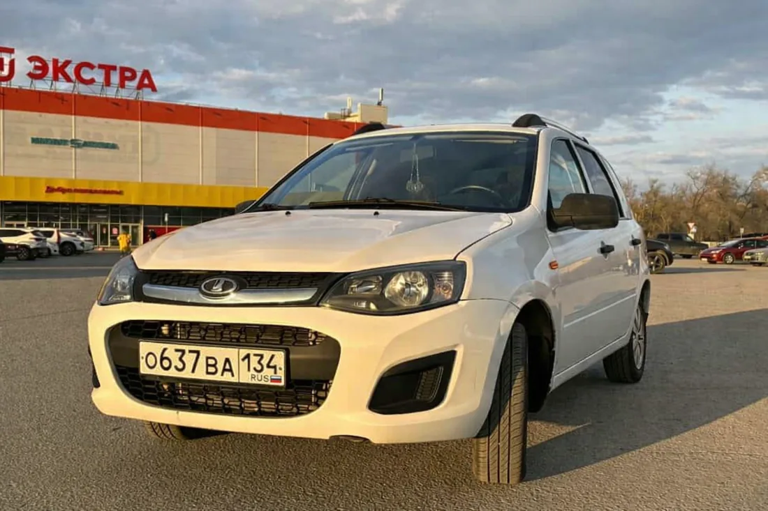 LADA Kalina — исходная фотография выкупленного автомобиля