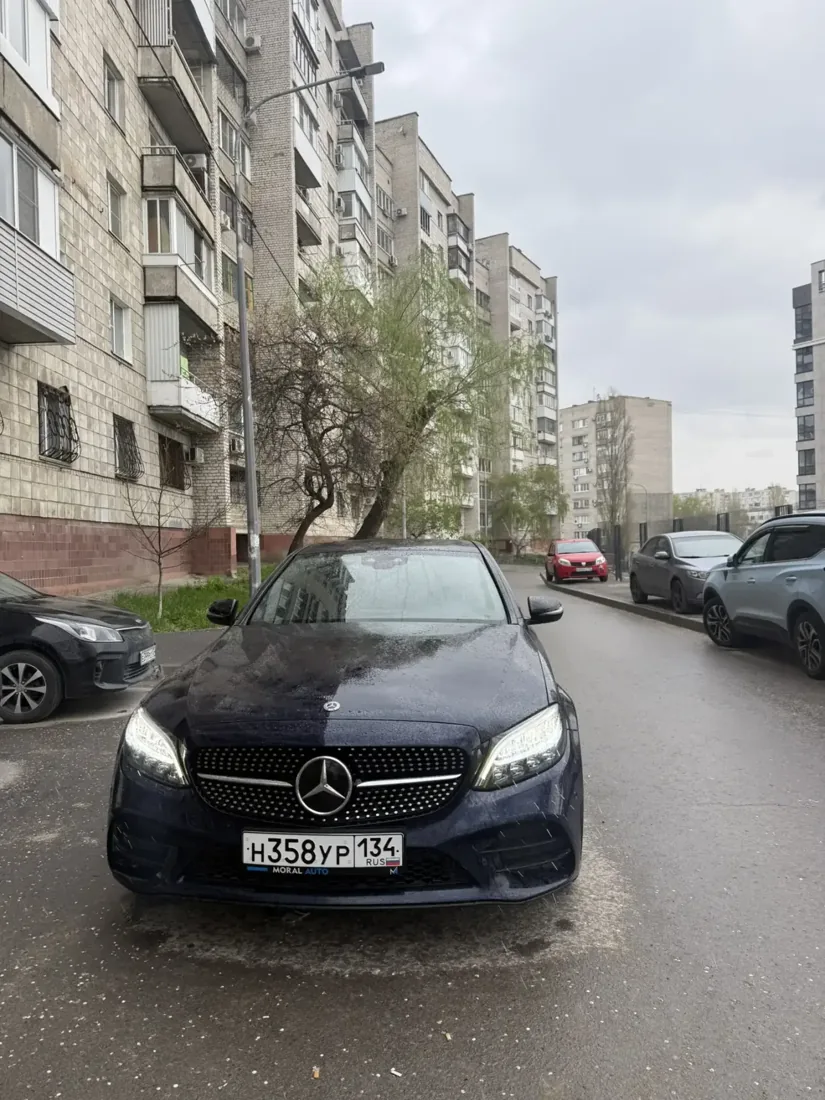 Mercedes-Benz C-Класс — исходная фотография выкупленного автомобиля