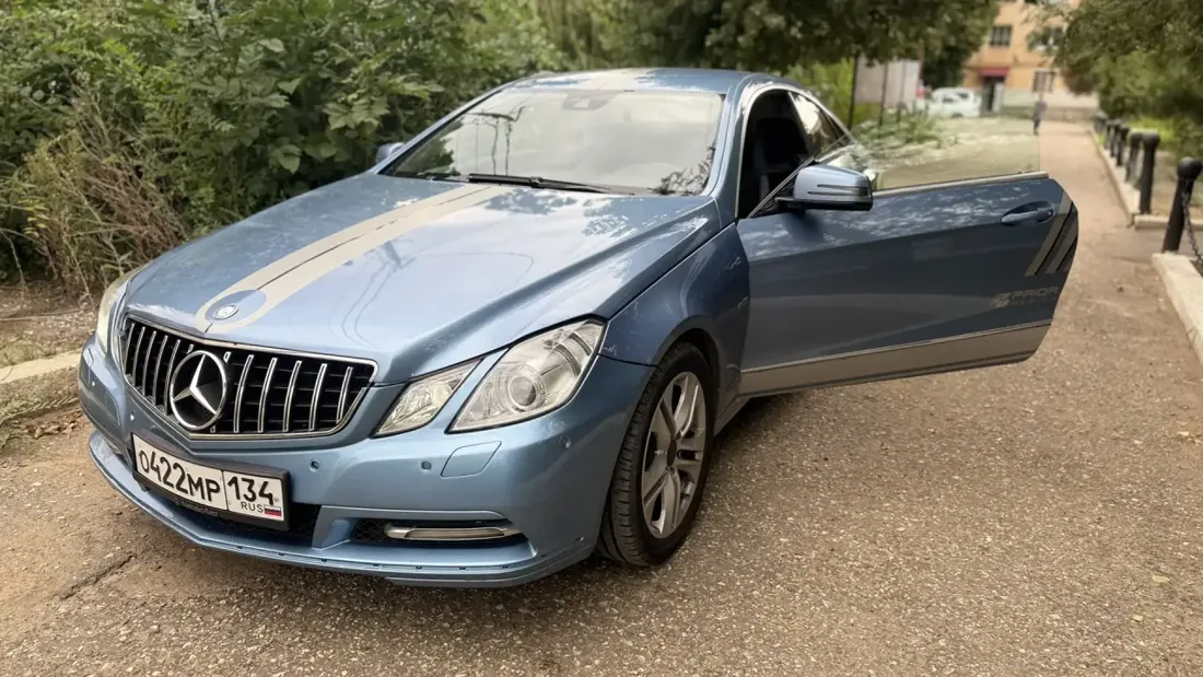 Mercedes-Benz E-Класс Coupé — исходная фотография выкупленного автомобиля