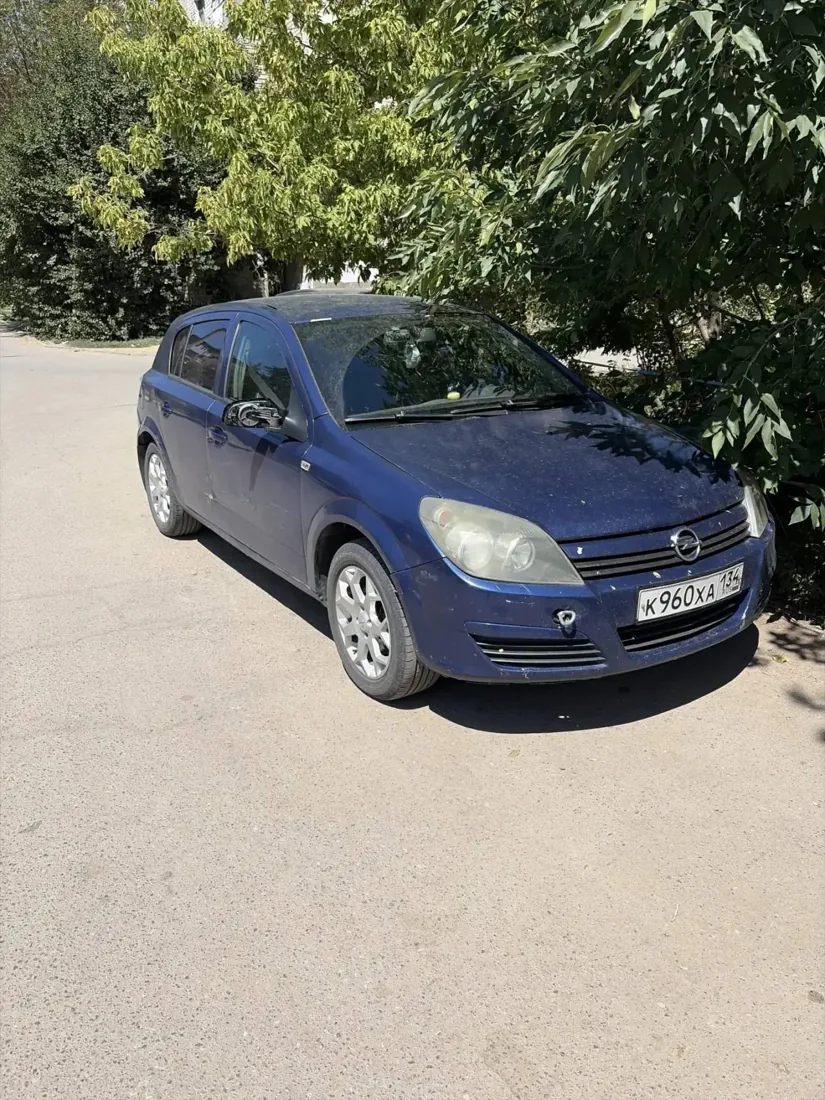 Opel Astra — исходная фотография выкупленного автомобиля