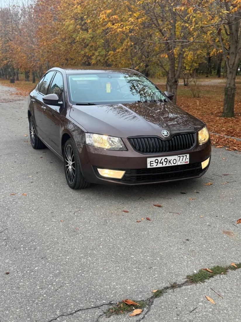 Škoda Octavia — исходная фотография выкупленного автомобиля